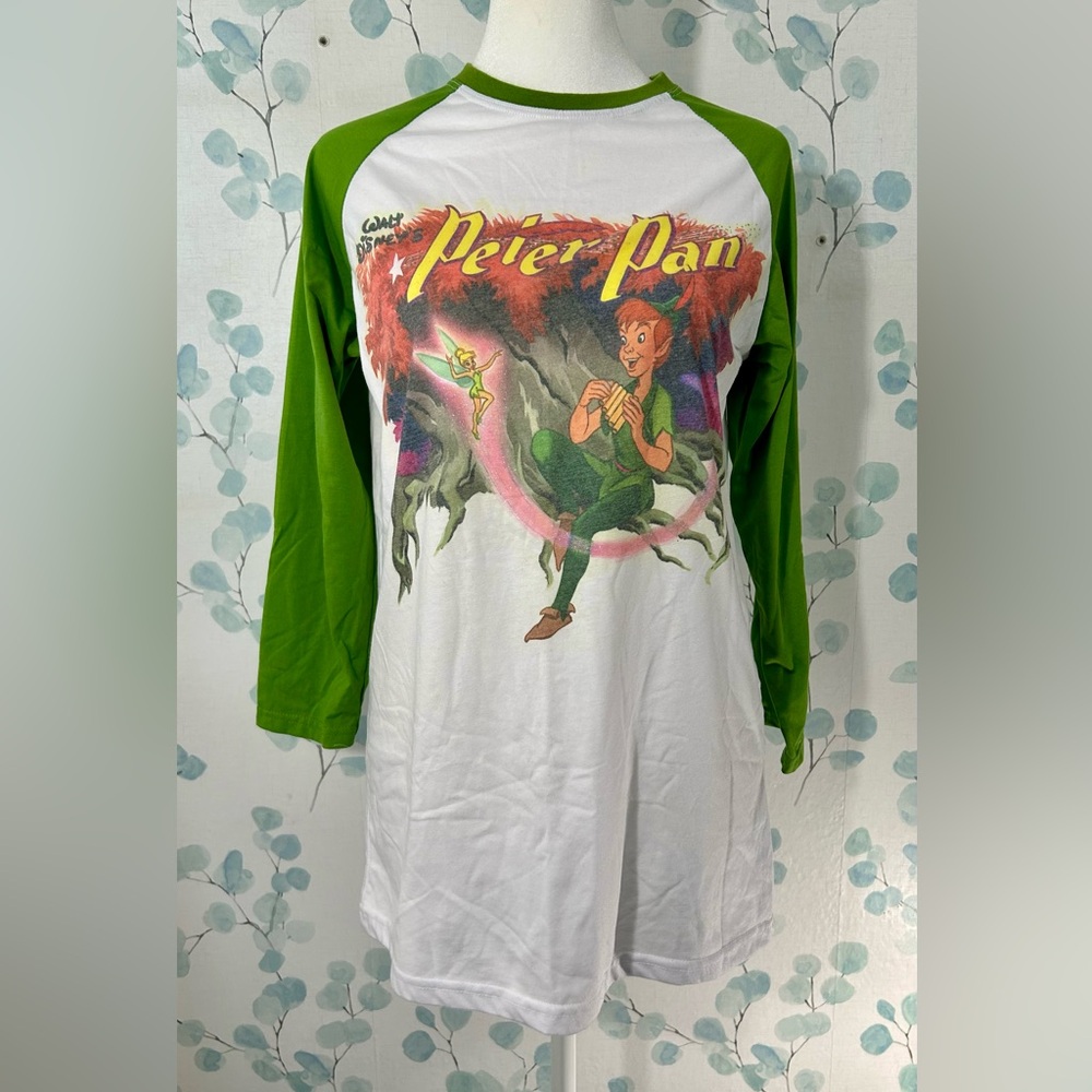 Peter Pan Unisex Baseball Tee